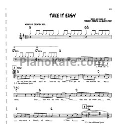 Ноты Jackson Browne - Take it easy