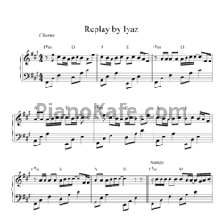 Ноты Iyaz - Replay
