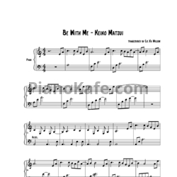 Ноты Keiko Matsui - Be with me - предпросмотр