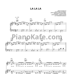 Ноты Naughty Boy ft. Sam Smith - La la la (Версия 2) - предпросмотр