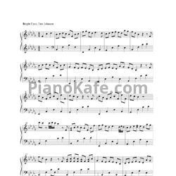 Ноты Dax Johnson - Bright eyes
