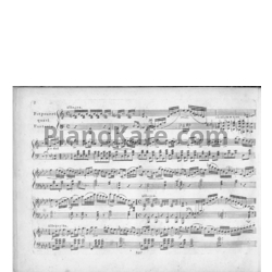 Ноты Carl Friedrich Ebers - Фантазия на мелодию из оперы "Вольный стрелок" (Op. 46)