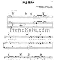 Ноты Il Divo - Passera