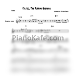 Ноты The Puppini Sisters - Jilted - предпросмотр