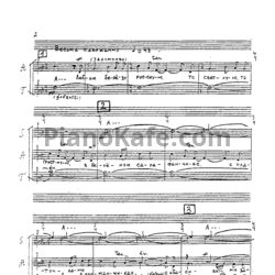 Ноты В. Калистратов - Люблю березу русскую - предпросмотр