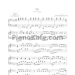 Ноты Avril Lavigne - Fly - предпросмотр