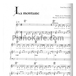 Ноты Riccardo Cocciante - La Monture (Акт 2) - предпросмотр