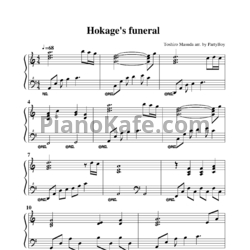 Ноты Toshiro Masuda - Hokage's funeral