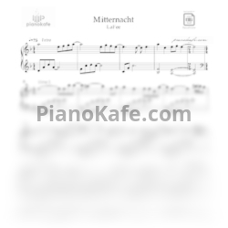Ноты LaFee - Mitternacht (Piano version) - предпросмотр