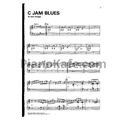 Ноты Oscar Peterson - C Jam Blues (Версия 2) - предпросмотр