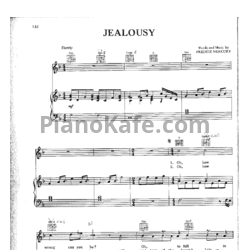 Ноты Queen - Jealousy - предпросмотр