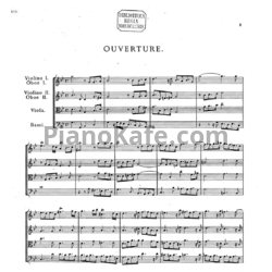 Ноты Георг Гендель - Опера "Ариоданте" (HWV 33) - предпросмотр