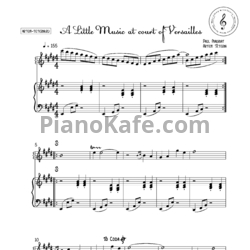 Ноты Paul Mauriat - A little music at court of versailles - предпросмотр