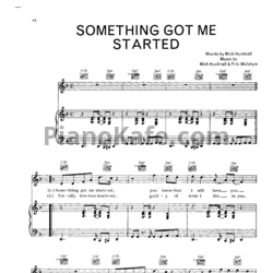 Ноты Аурика Мгои и Олег Сидоров - Что-то во мне началось