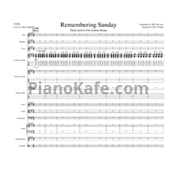 Ноты All Time Low feat. Juliet Simms - Remembering sunday (Партитура)