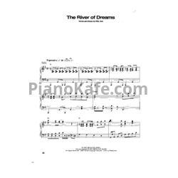 Ноты Billy Joel - The river of dreams - предпросмотр