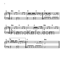 Ноты Lafee - Heul doch (Shut up) - предпросмотр