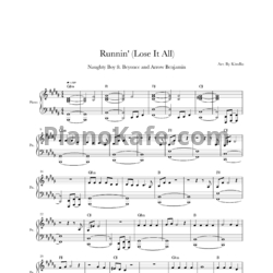 Ноты Михаил Житов и Елена Екимова - Бегу