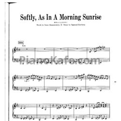 Ноты Wynton Kelly - Softly, as in a morning sunrise - предпросмотр