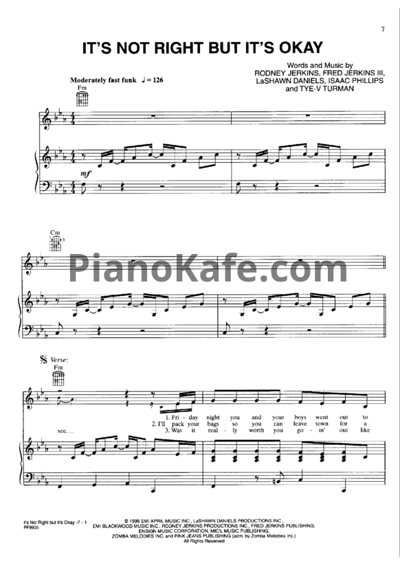 Ноты Алиса Голомысова - Это не правильно, но это нормально - PianoKafe.com