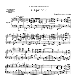 Ноты С. Борткевич - Три части для фортепиано (Op. 3)