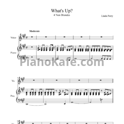 Ноты Мария Кац - What's up