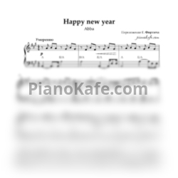Ноты Abba - Happy New Year
