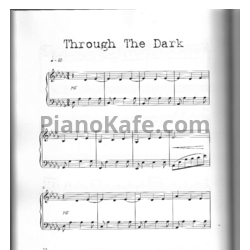 Ноты Helen Jane Long - Through the dark - предпросмотр
