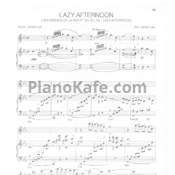 Ноты James Last - Lazy afternoon - предпросмотр
