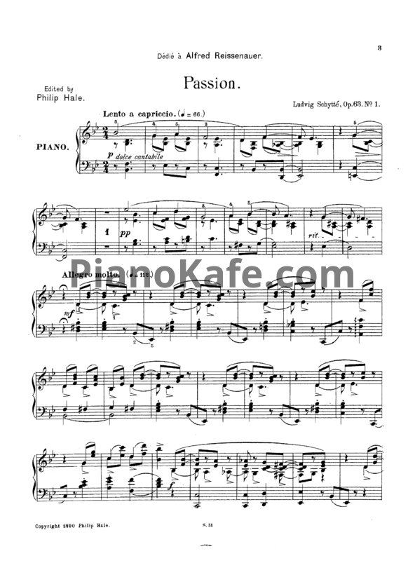 Ноты Людвиг Шитте - Капризы и другие фантазии (Op. 63) - PianoKafe.com