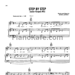 Ноты Whitney Houston - Step by step (Junior Vasquez mix) - предпросмотр