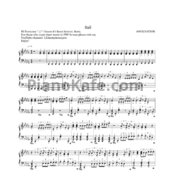 Ноты Awolnation - Sail