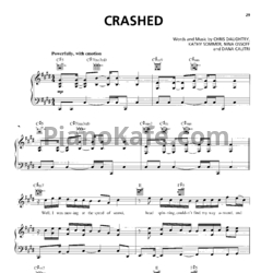 Ноты Daughtry - Crashed - предпросмотр