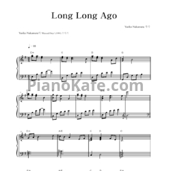 Ноты Yuriko Nakamura - Long long ago - предпросмотр