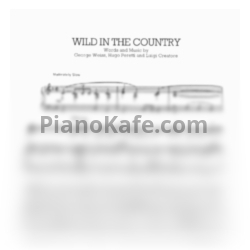 Ноты Elvis Presley - Wild in the country - предпросмотр