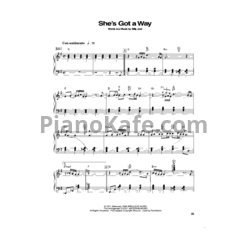 Ноты Billy Joel - She's got a way - предпросмотр