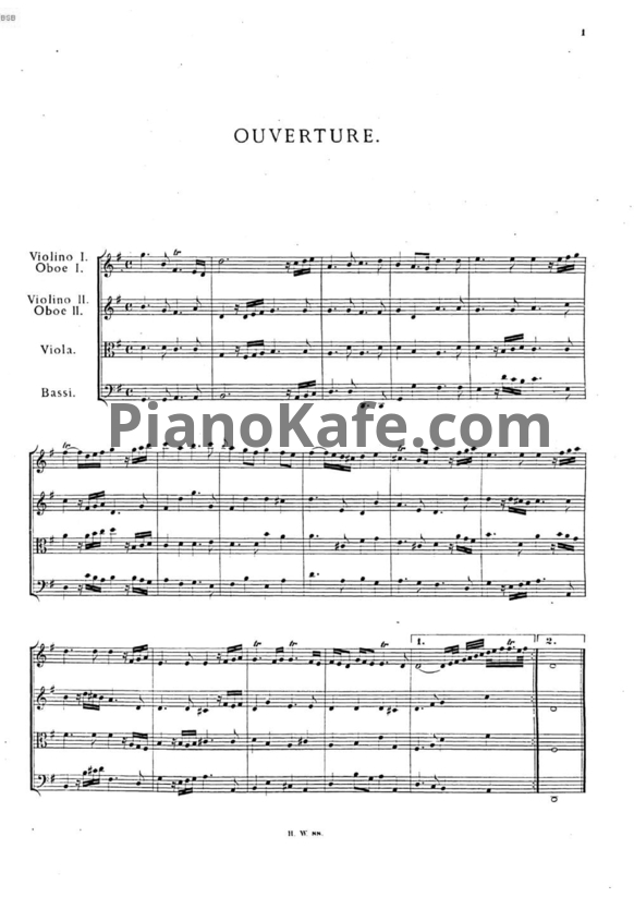 Ноты Георг Гендель - Опера "Джустино" (HWV 37) - PianoKafe.com