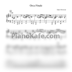 Ноты Ennio Morricone - Orca finale - предпросмотр
