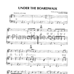 Ноты Bruce Willis - Under the boardwalk