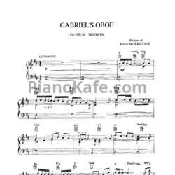 Ноты Ennio Morricone - Gabrile's oboe - предпросмотр