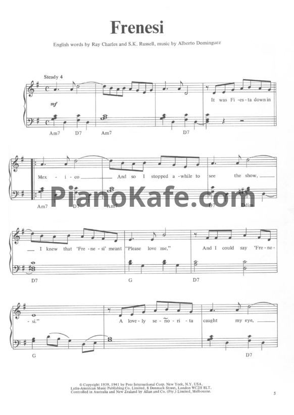 Ноты It's easy to play swing (Книга нот) - PianoKafe.com
