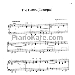 Ноты Hans Zimmer - Gladiator (Книга нот) - предпросмотр