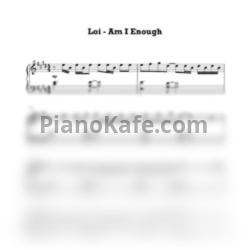 Ноты Loi - Am I enough