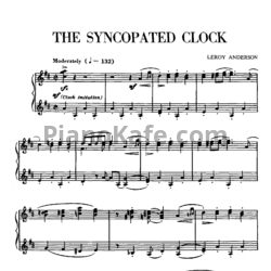 Ноты Leroy Anderson - The syncopated clock - предпросмотр