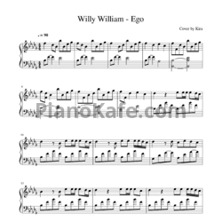 Ноты Willy William - Ego