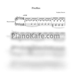 Ноты Stephan Moccio - Fireflies