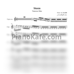 Ноты Vanessa-Mae - Storm - предпросмотр