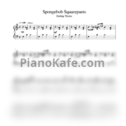 Ноты Steve Belfer - SpongeBob SquarePants (Ending theme) - предпросмотр