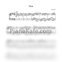 Ноты Yung Kai - Blue - предпросмотр