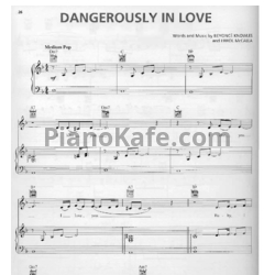 Ноты Beyonce - Dangerously in Love - предпросмотр